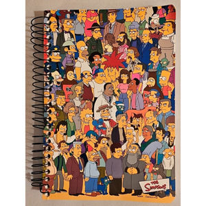 Unused Simpsons 2002 Notebook
